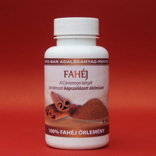 Fahéj kapszula 500 mg 120 db